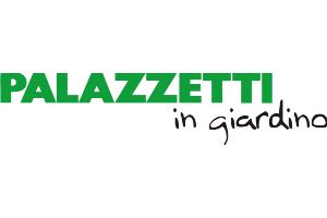 logo palazzetti in giardino